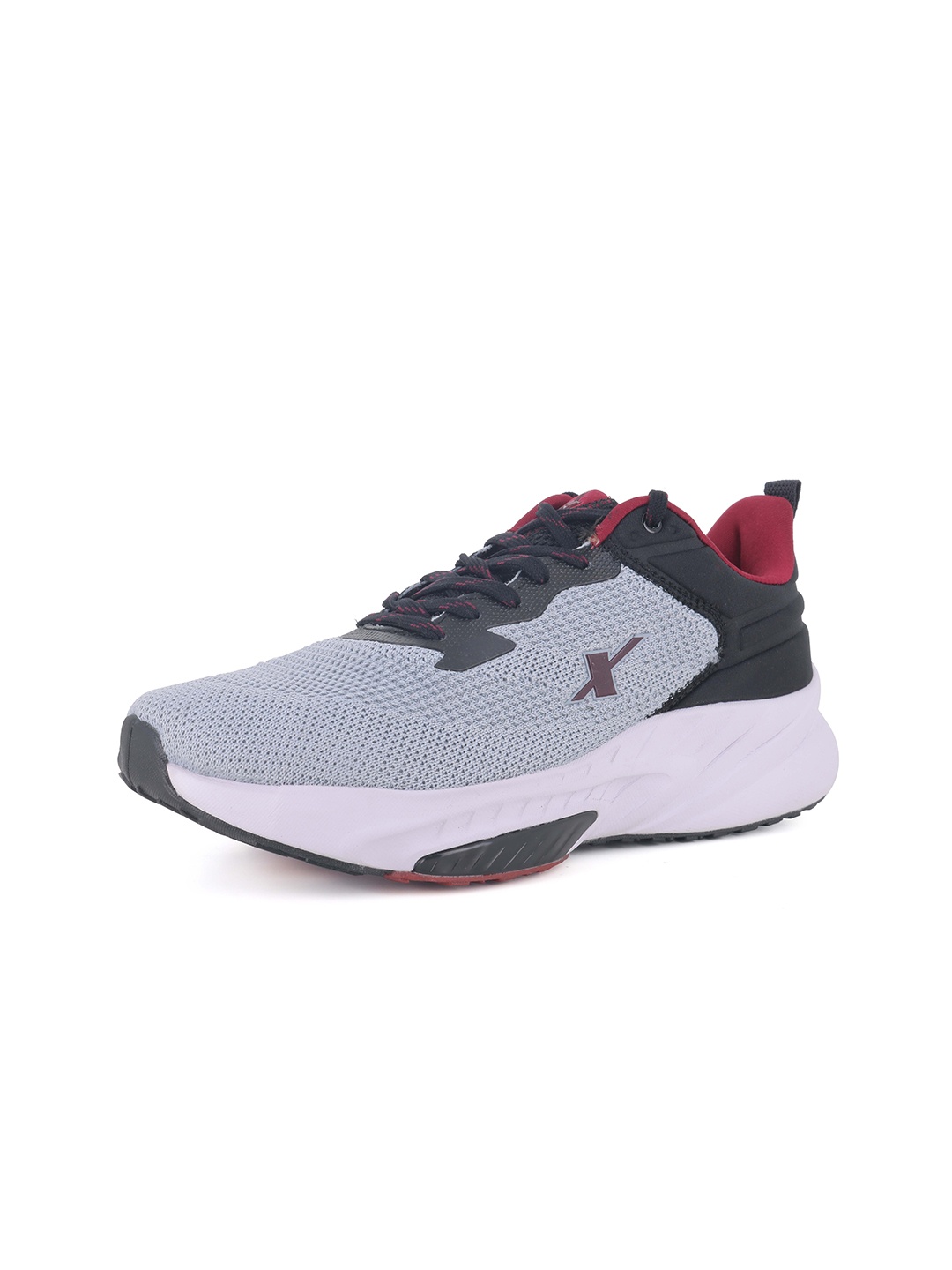 

Sparx Men Lace-Up Mesh Running Non-Marking Shoes, Grey