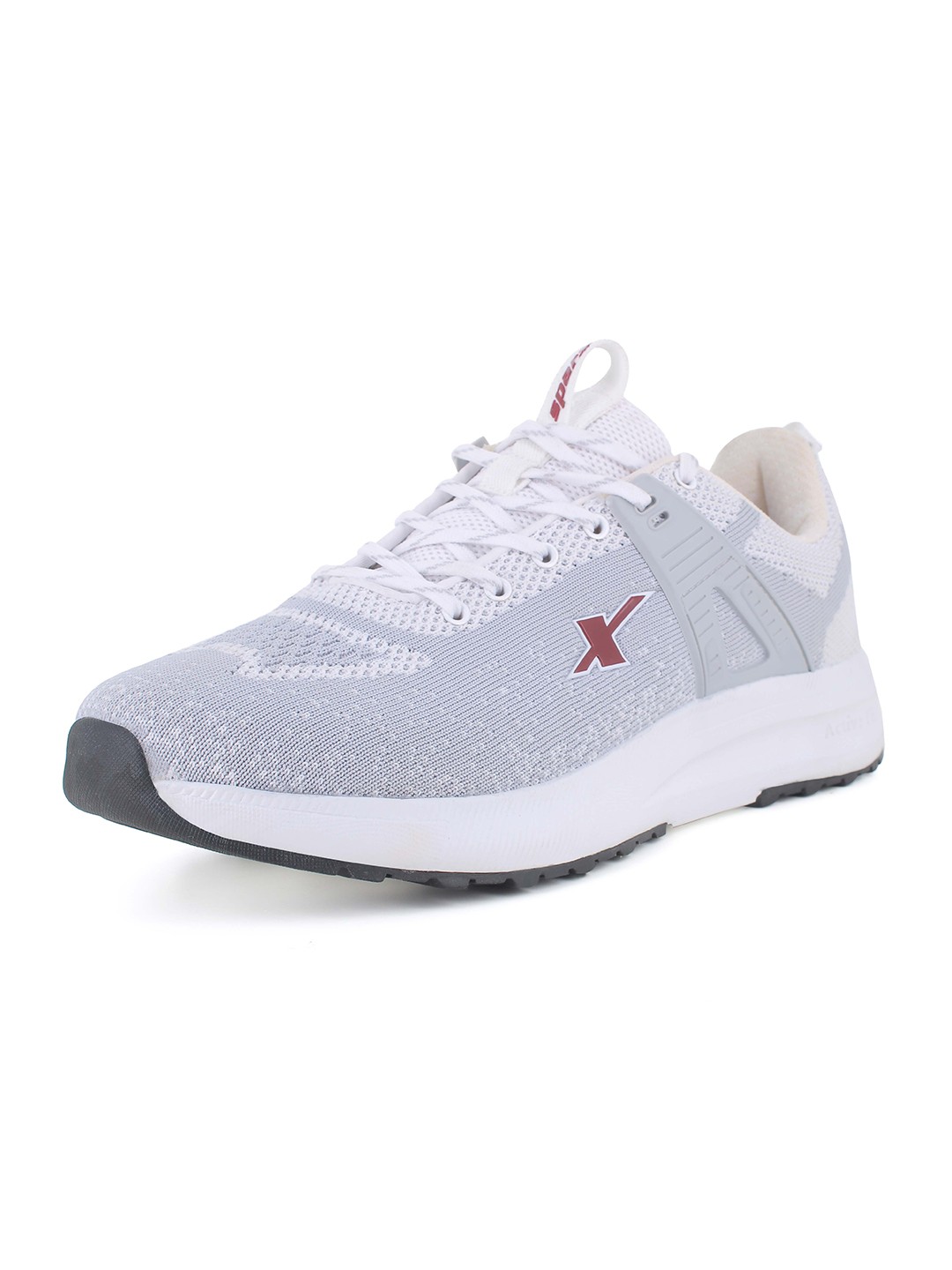 

Sparx Men Lace-Up Mesh Lightweight Running Non-Marking Shoes, Grey