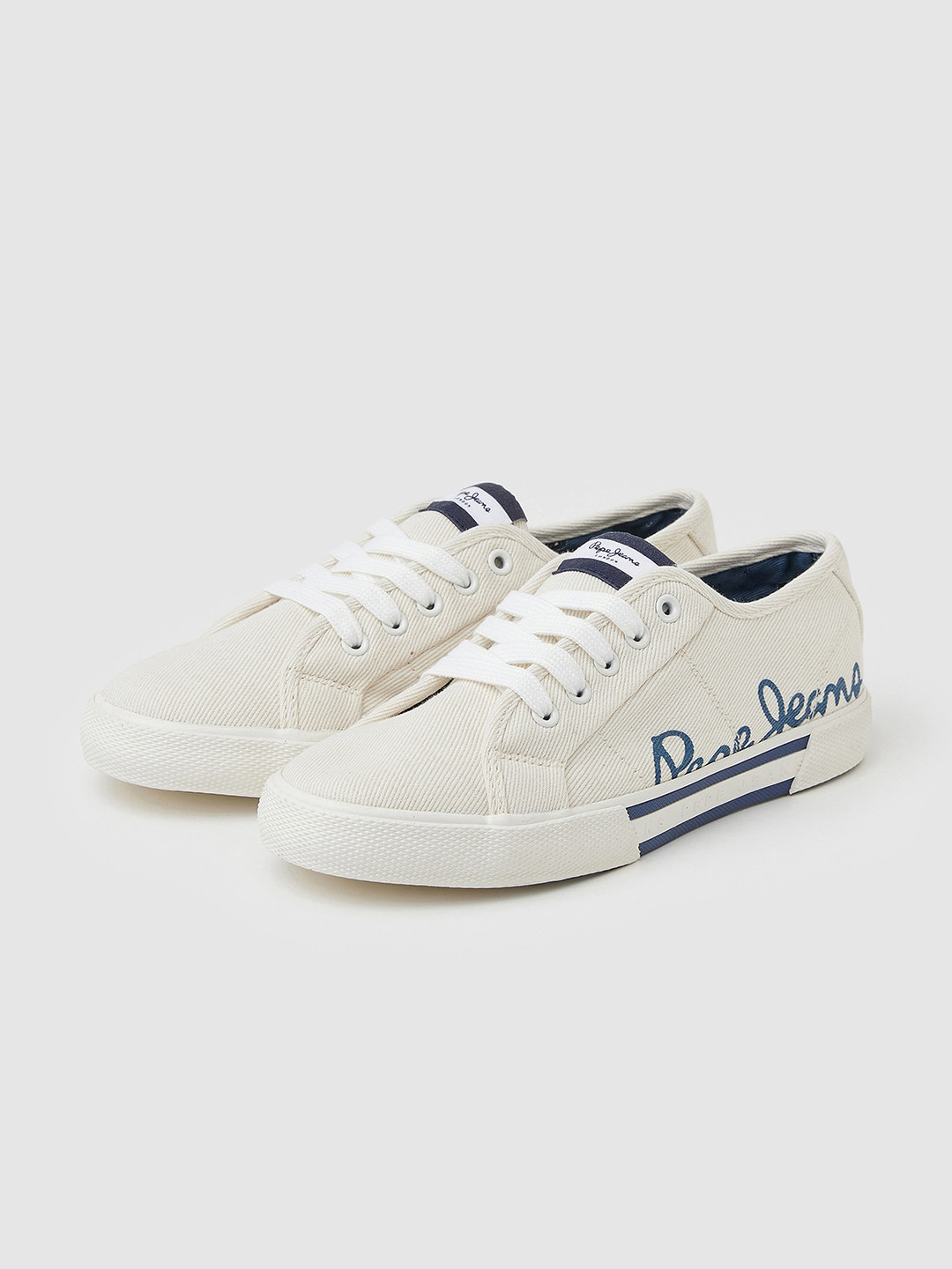 

Pepe Jeans Women BRADY DENIM Sneakers, White