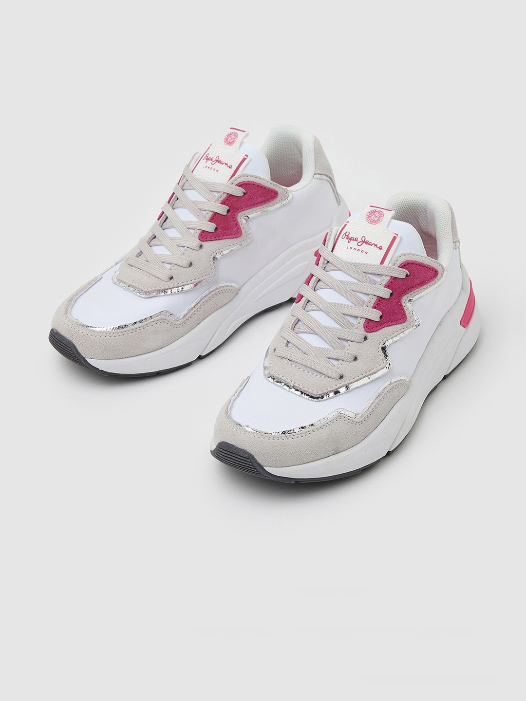 

Pepe Jeans Women ARROW LIGHT Sneakers, White