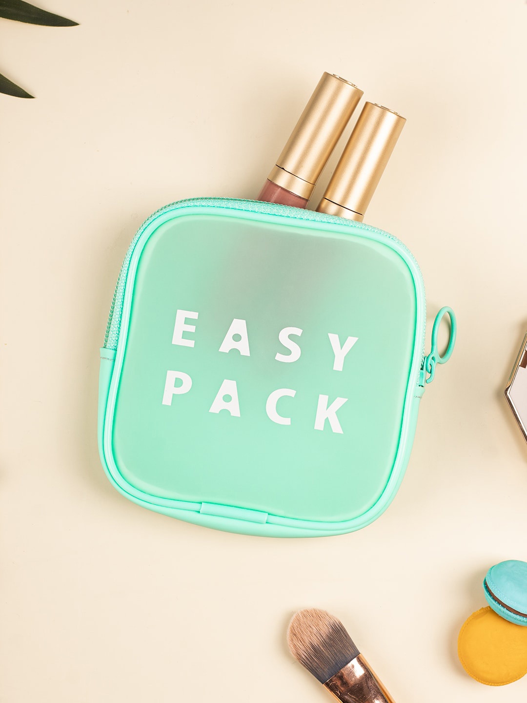 

MARKET99 Easy Pack Printed Square Travel Pouch, Blue