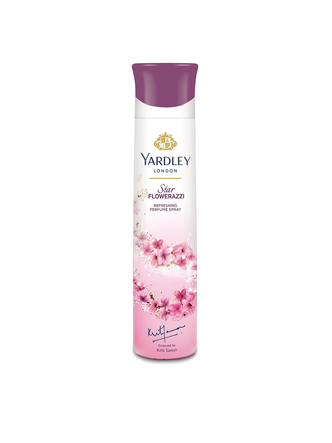 

YARDLEY LONDON Women Star Flowerazzi Refreshing Deodorant Perfume Spray - 150ml, Purple