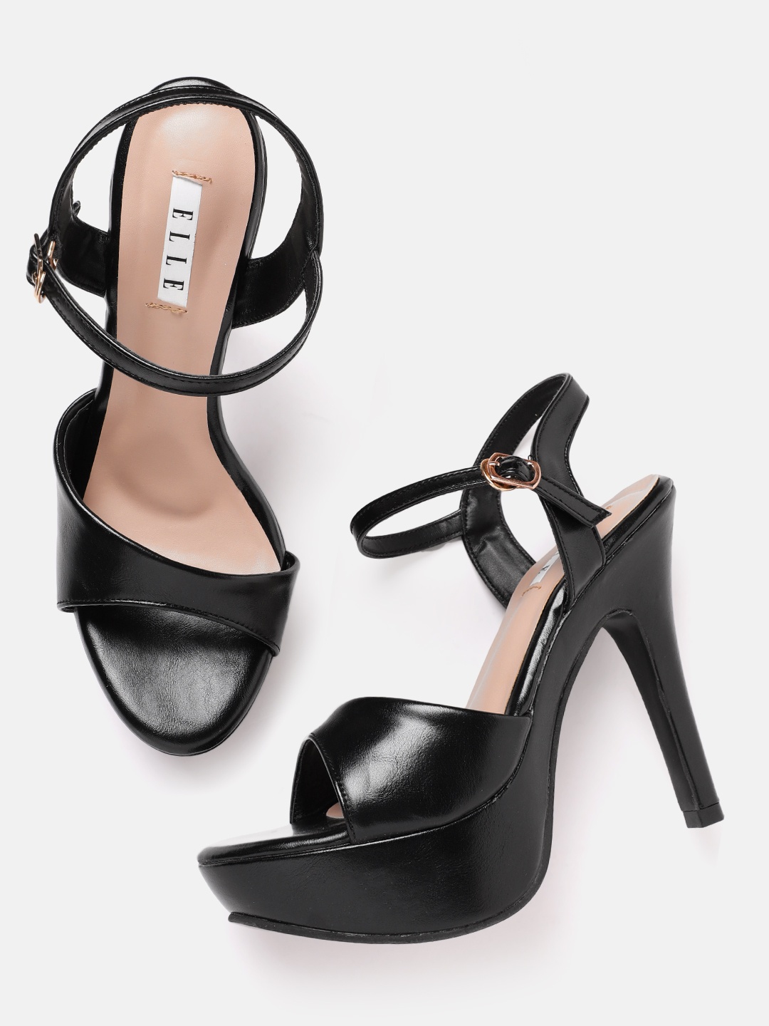 

ELLE Women Stiletto Heels, Black