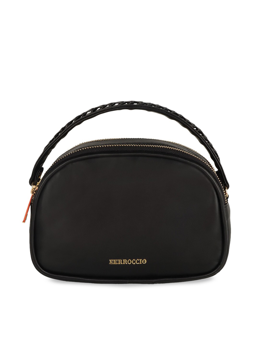 

FERROCCIO Half Moon Sling Bag, Black