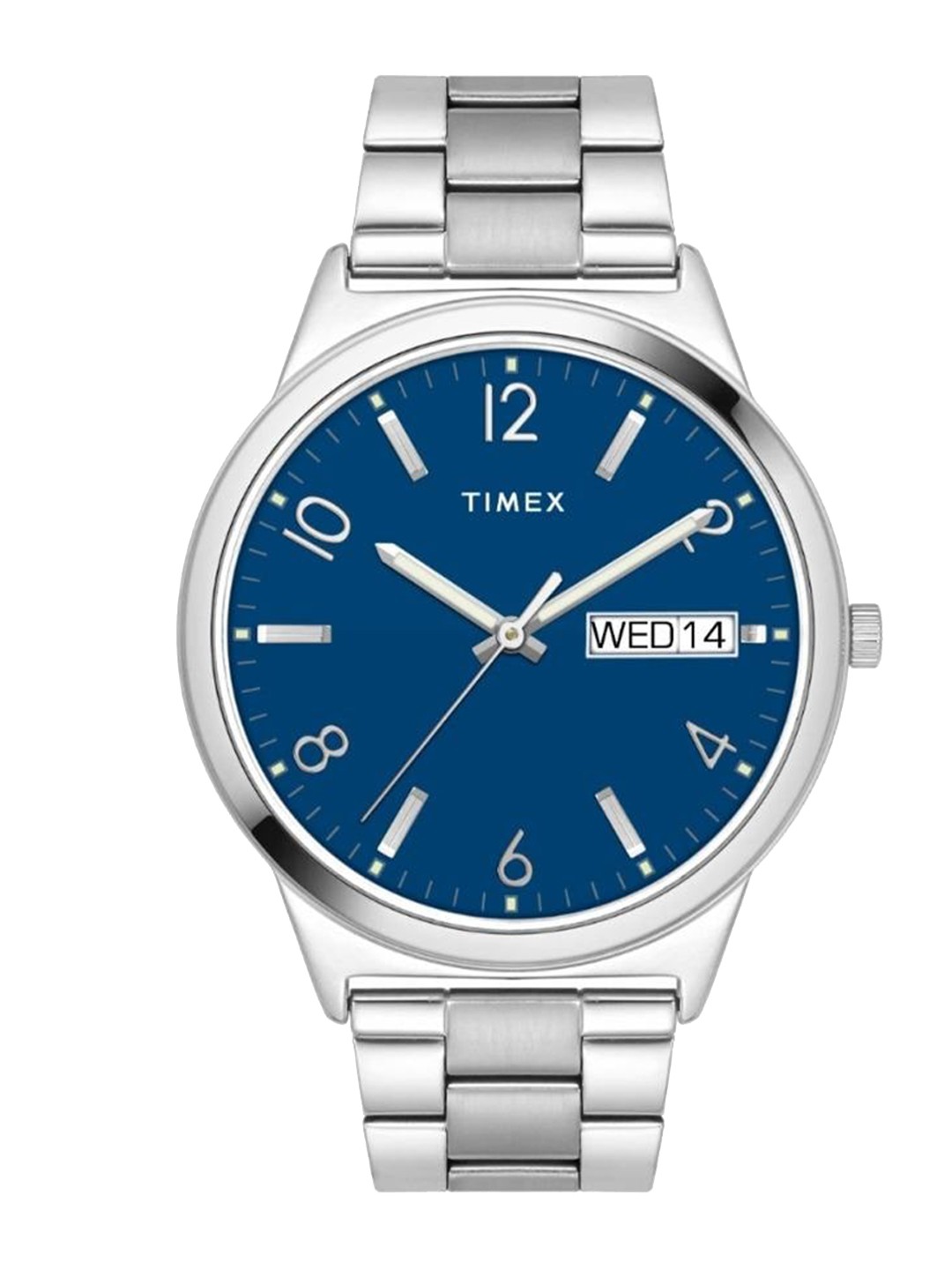 

Timex Men Brass Dial & Bracelet Style Straps Analogue Watch TWTG10003, Blue