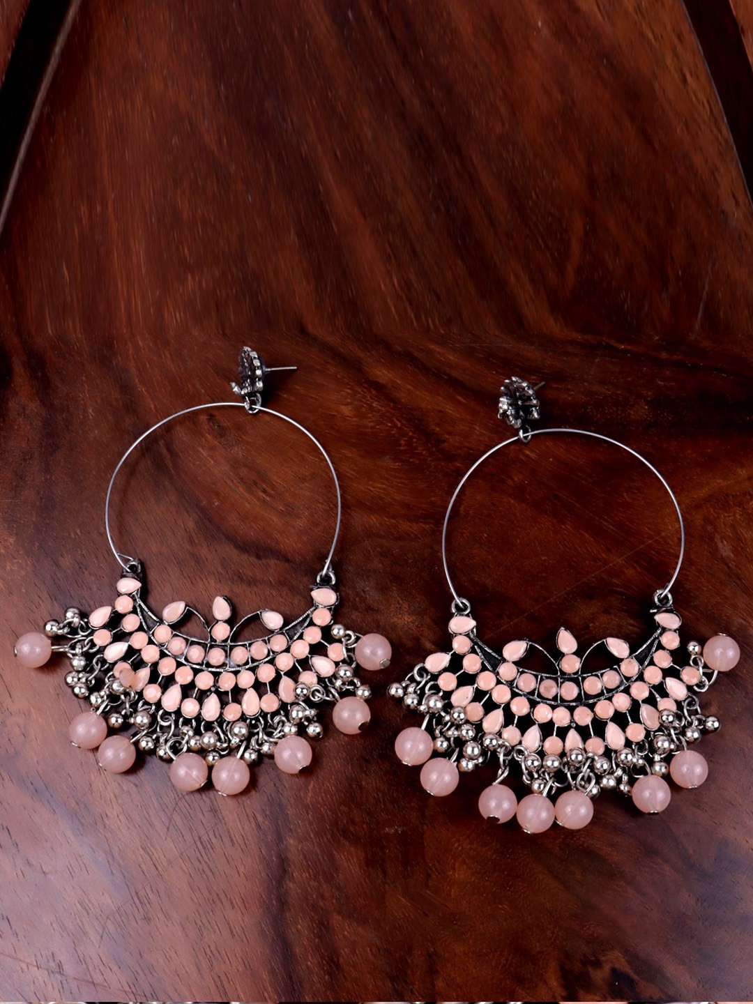 

Krelin Silver-Plated Classic Chandbalis Earrings