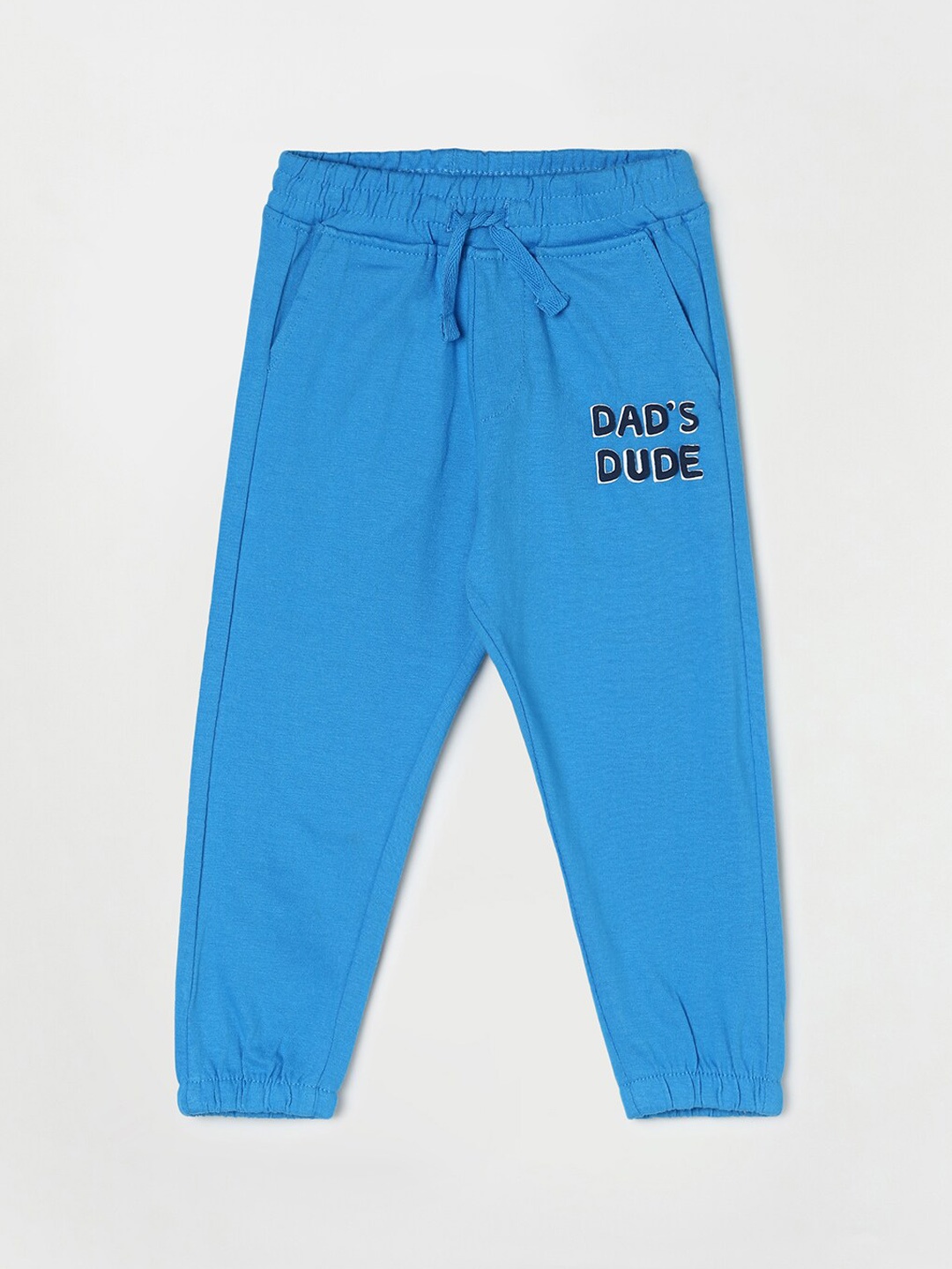 

Juniors by Lifestyle Boys Regular Fit Pure Cotton Joggers, Blue
