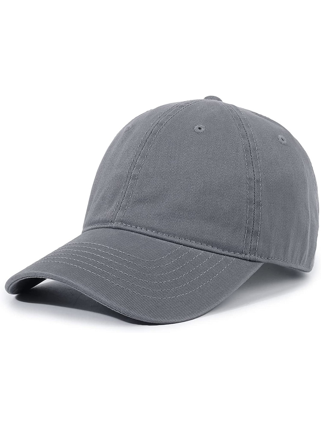 

Elite Crafts Pure Cotton Baseball Cap, Grey melange