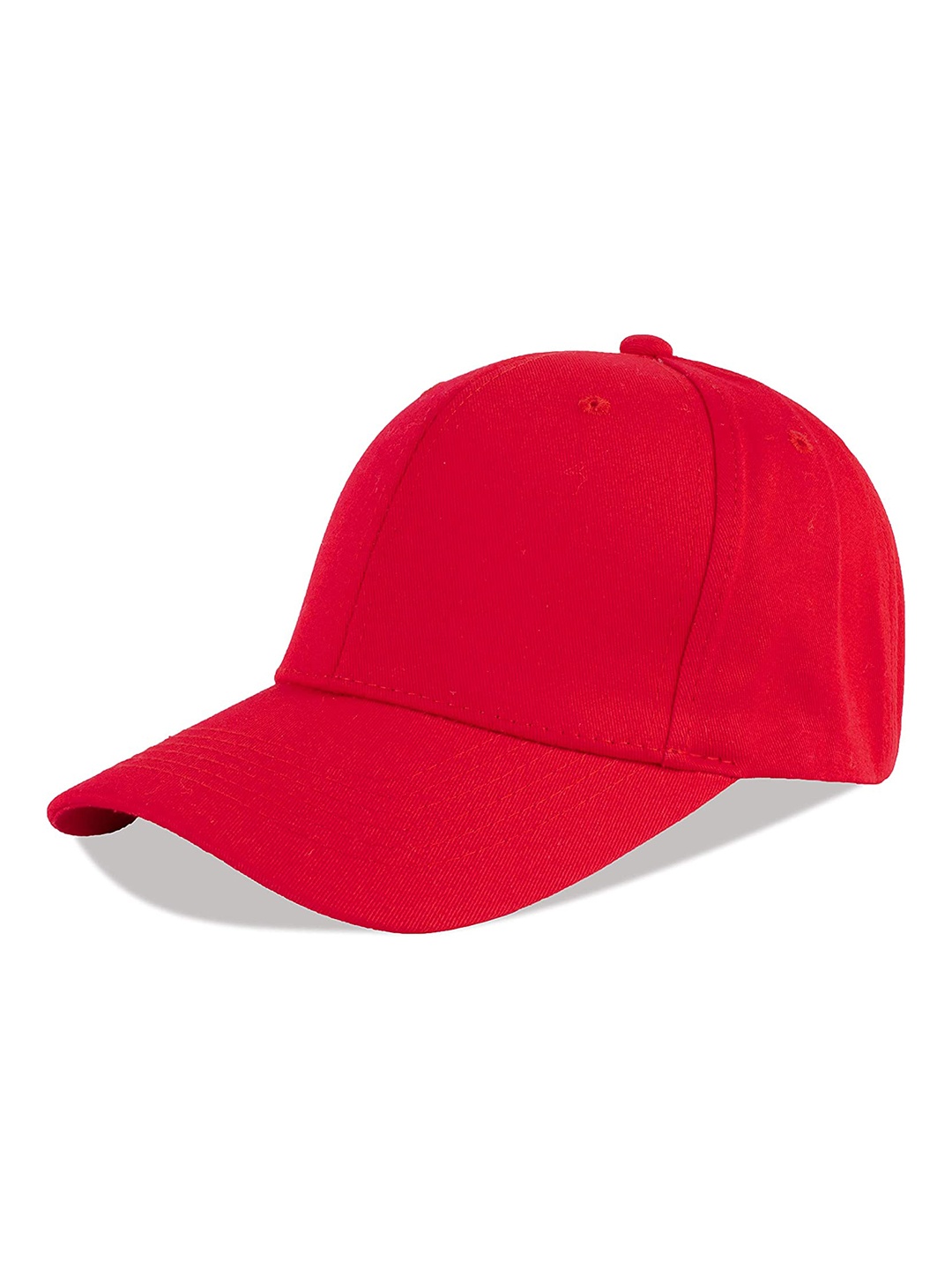 

Elite Crafts Light Weight Comfortable & Breathable Pure Cotton Baseball Cap, Red