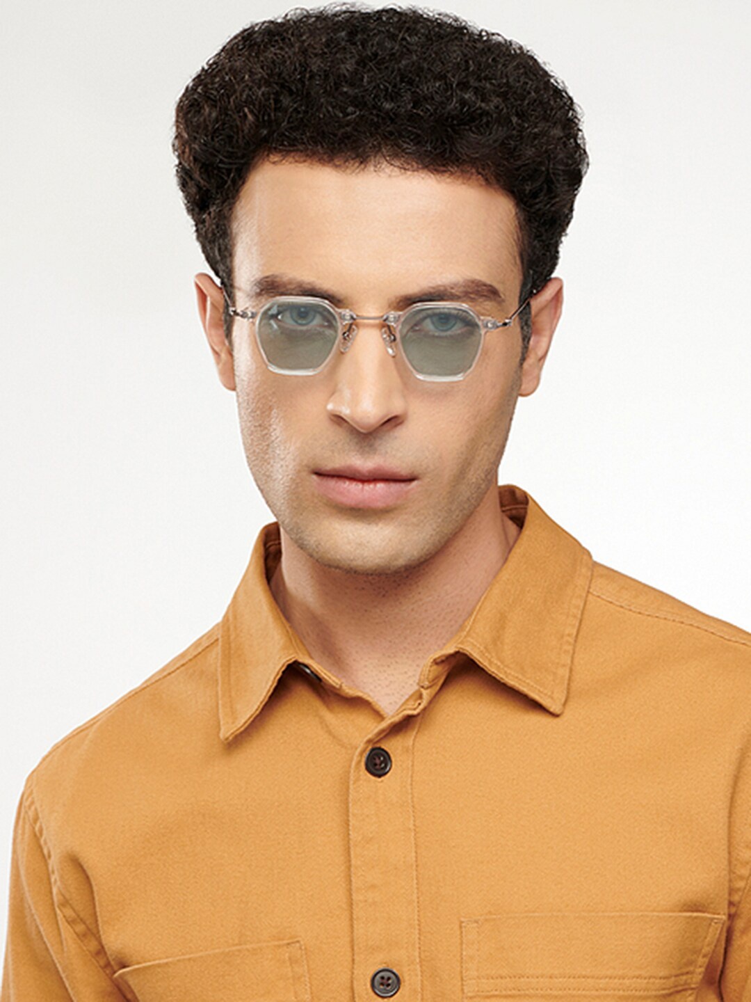 

Vincent Chase Men Sunglasses with Polarised and UV Protected Lens 201166, Blue