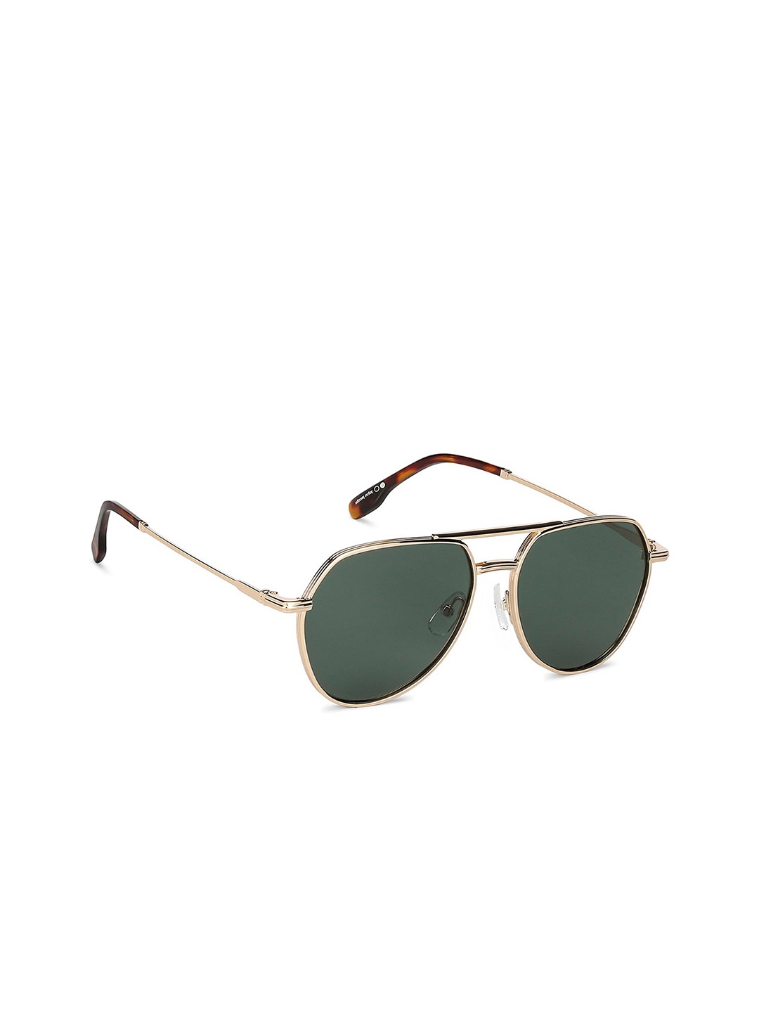 

John Jacobs Full Rim Aviator Sunglasses with Polarised and UV Protected Lens 135067, Green