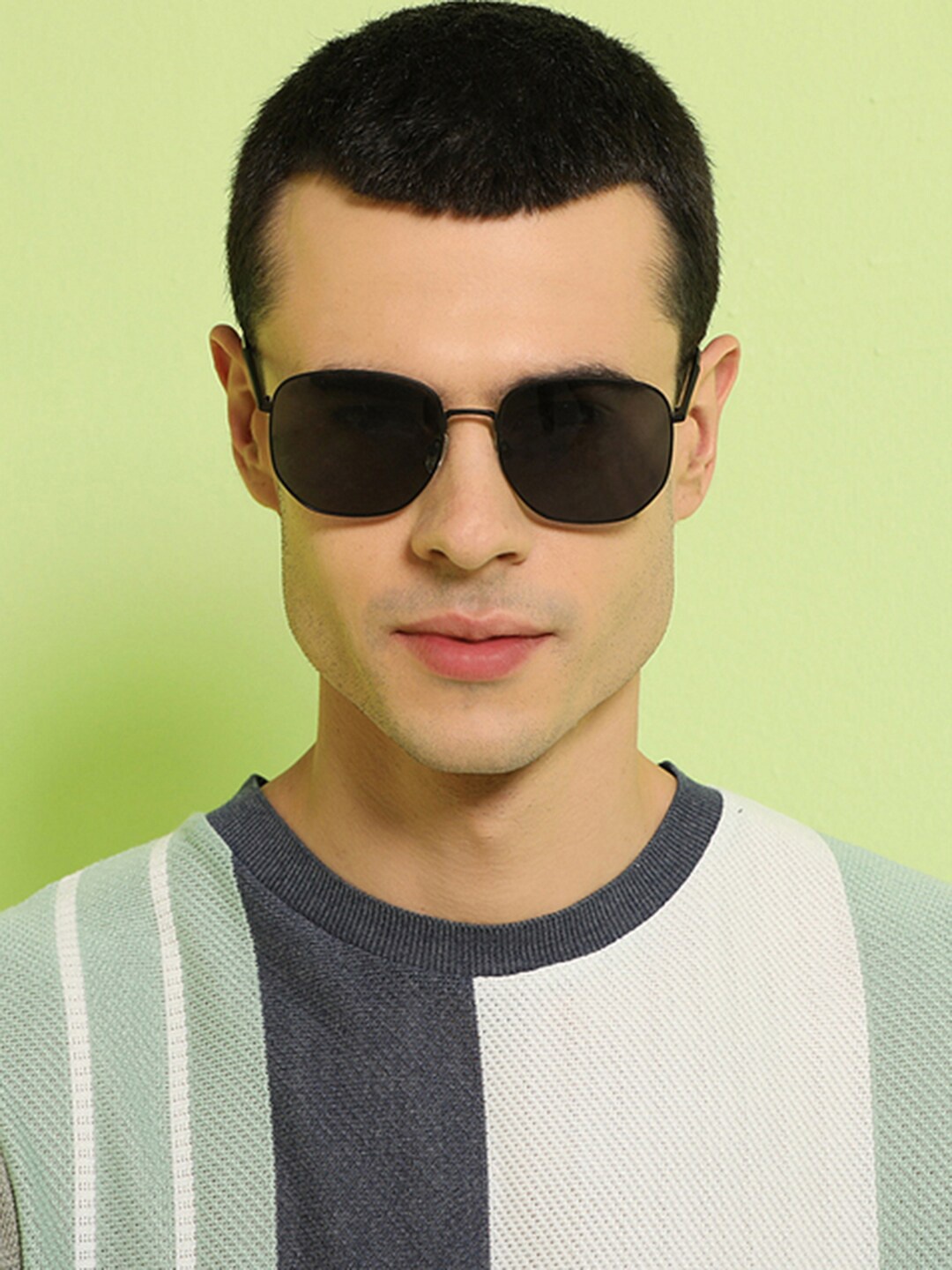 

John Jacobs Full Rim Other Sunglasses with Polarised and UV Protected Lens 136402, Grey