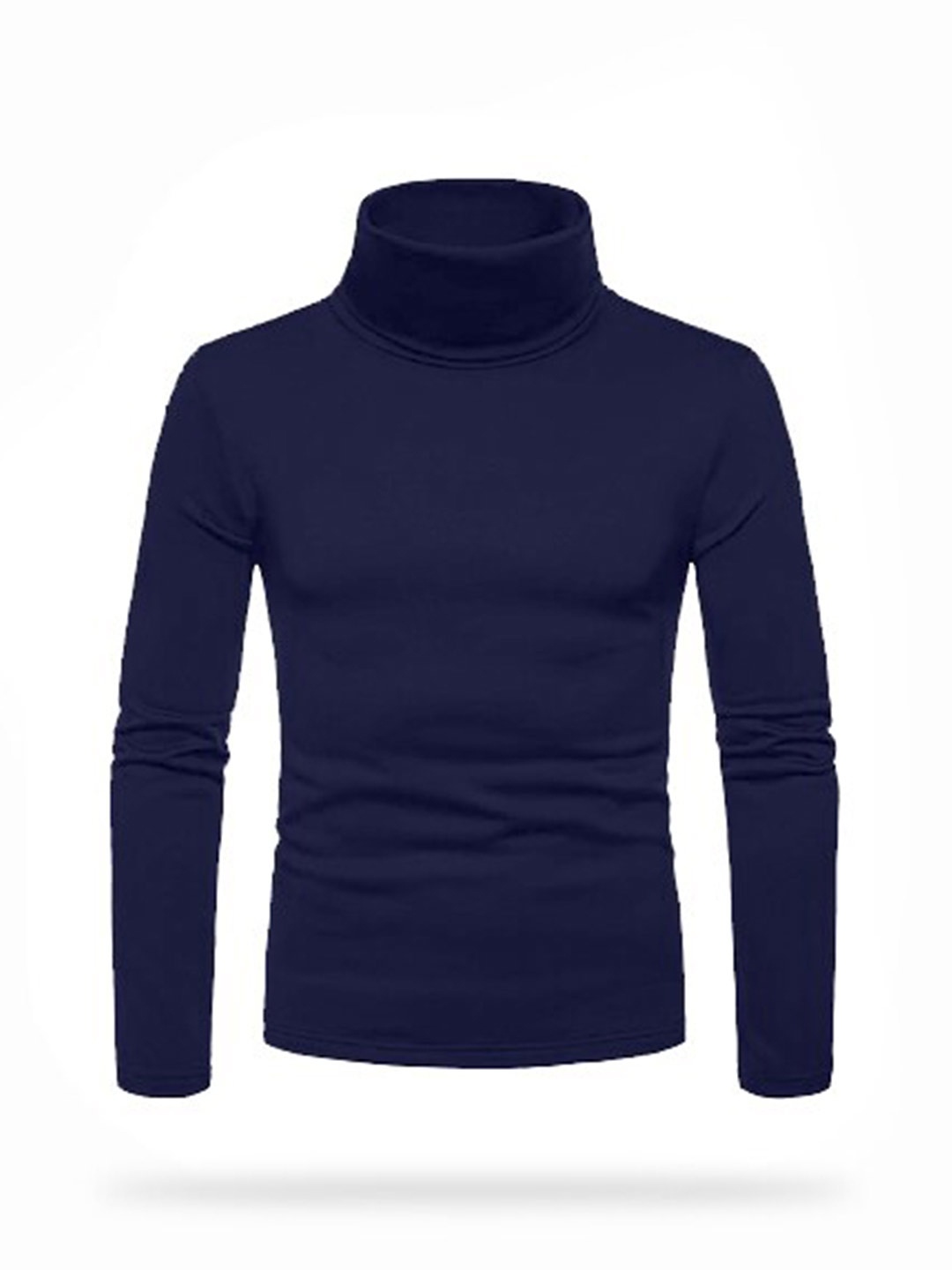 

AUSK High Neck Cotton T-shirt, Blue