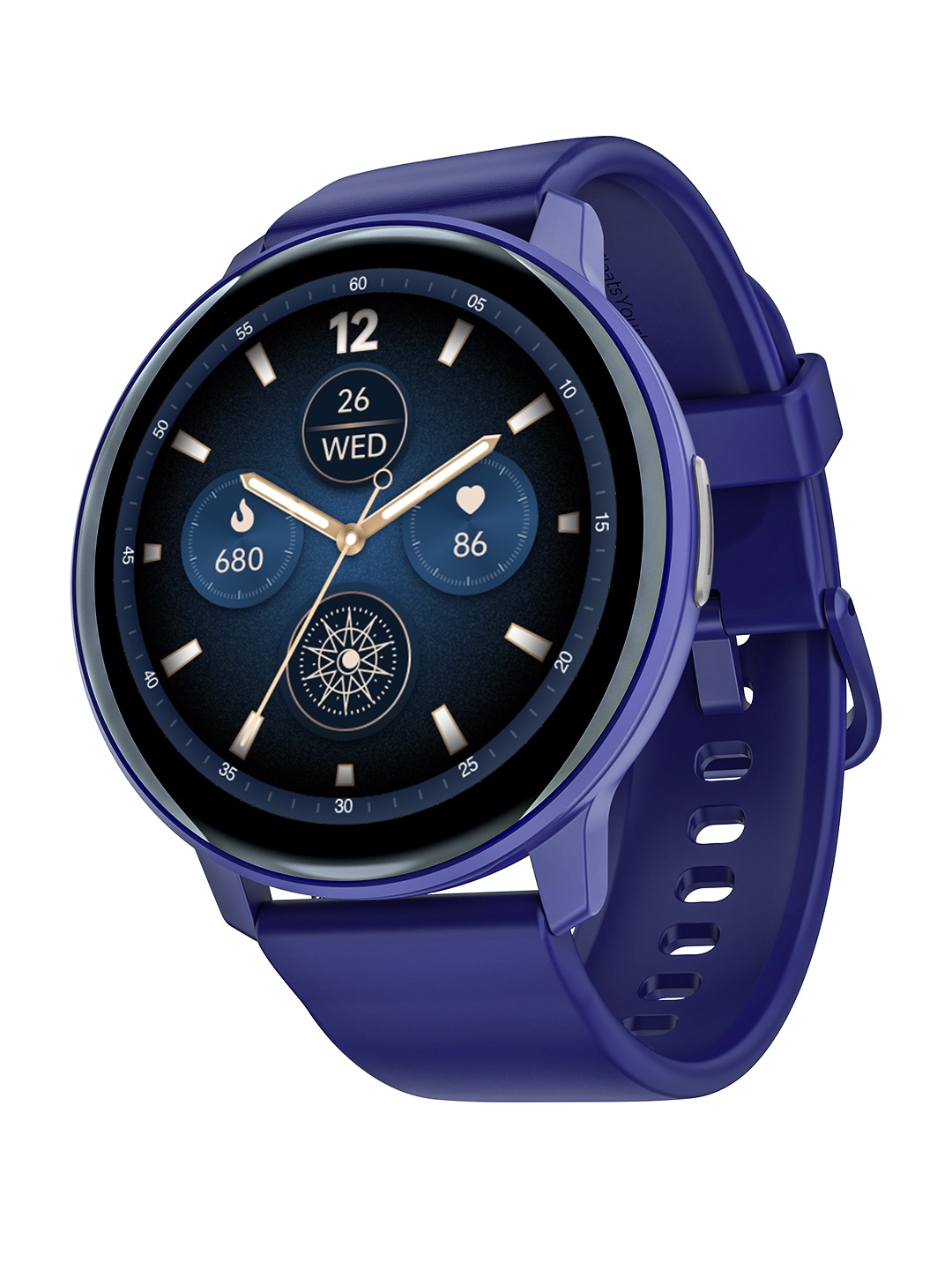 

boAt Lunar Connect HD Display Smartwatch, Blue