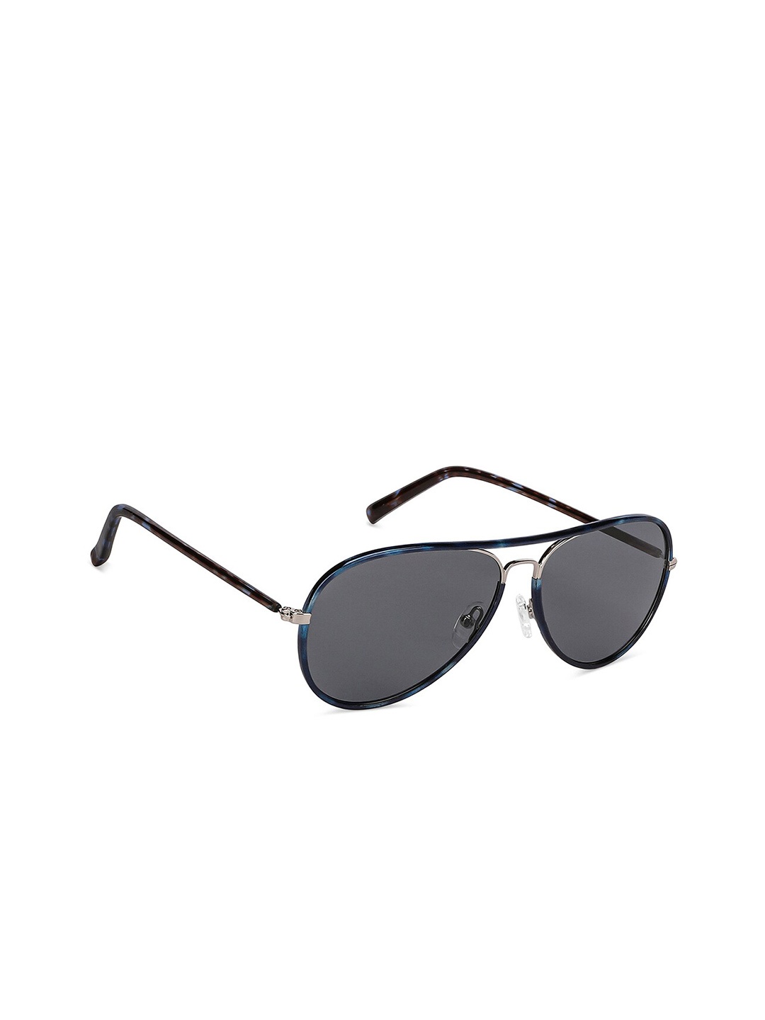 

John Jacobs Full Rim Aviator Sunglasses with Polarised and UV Protected Lens 147414, Grey