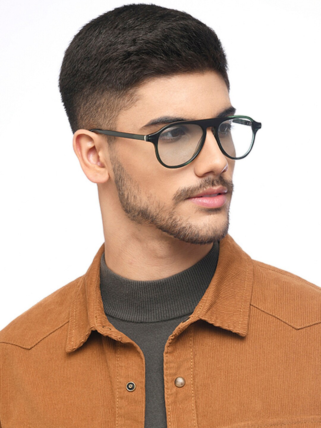 

John Jacobs Men Square Sunglasses with UV Protected Lens 148208, Grey