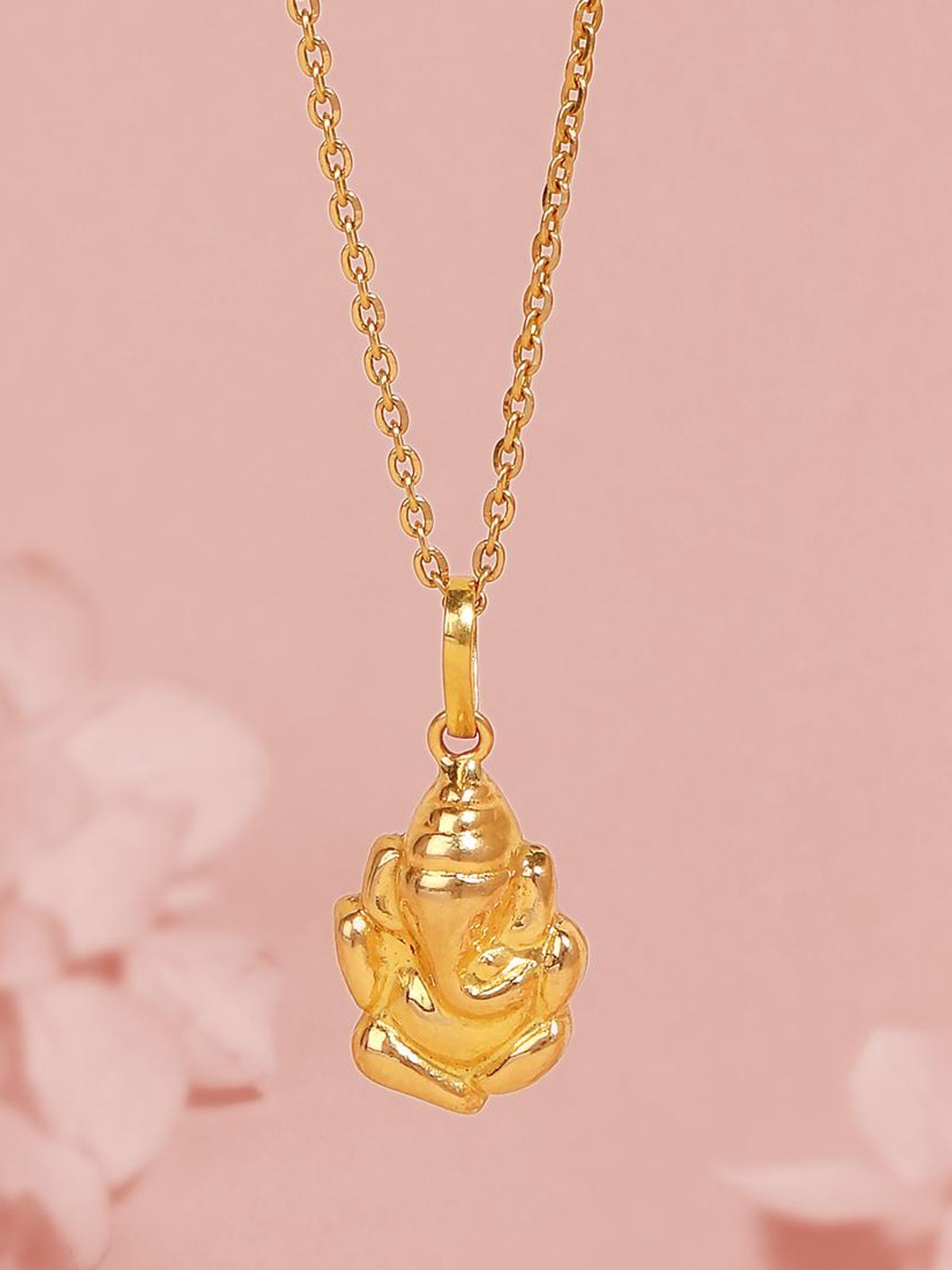 

CANDERE A KALYAN JEWELLERS COMPANY 18KT Gold Ganadakshya Pendant- 0.72gm