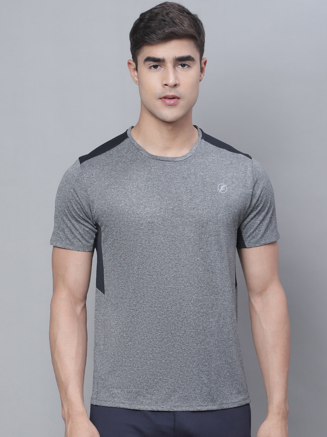 

Friskers Round Neck T-shirt, Grey