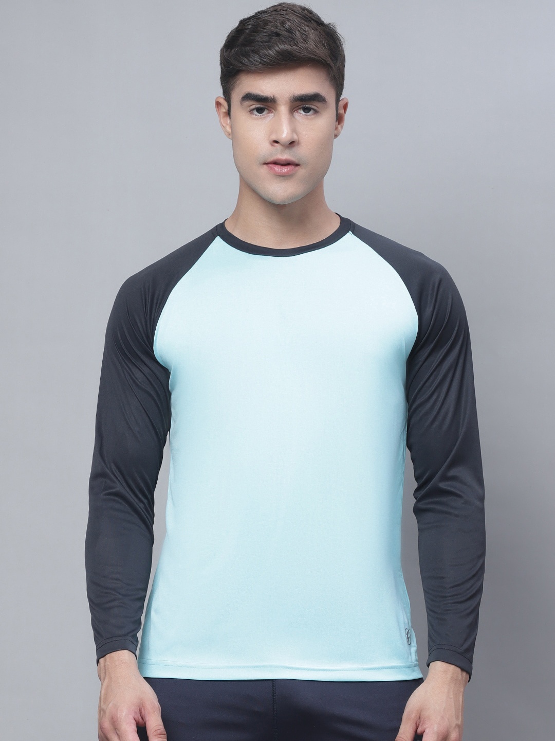 

Friskers Colourblocked Round Neck T-shirt, Black