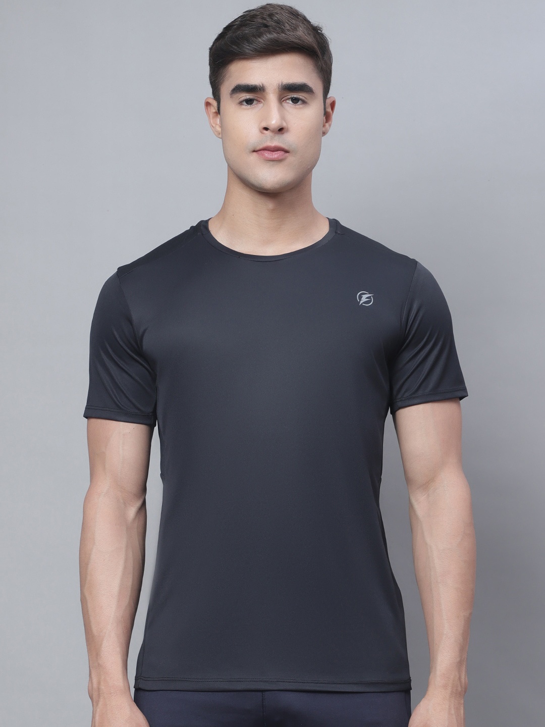 

Friskers Round Neck T-shirt, Black