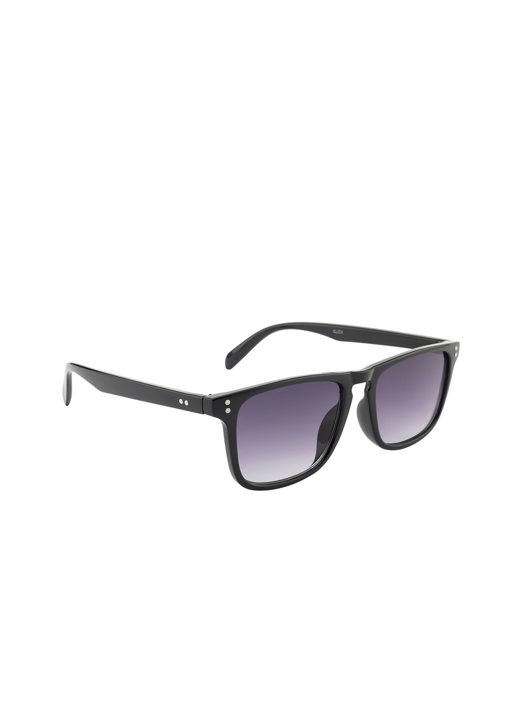 

Mast & Harbour Full Rim Square Sunglasses with UV Protected Lens, Grey