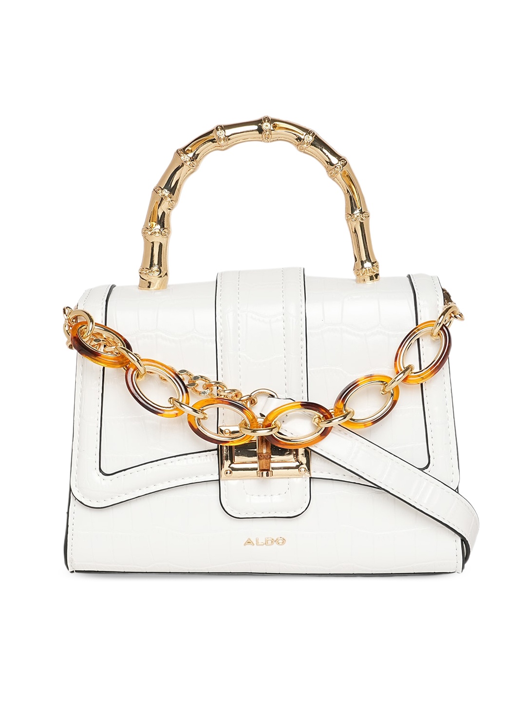 

ALDO Structured Satchel, White