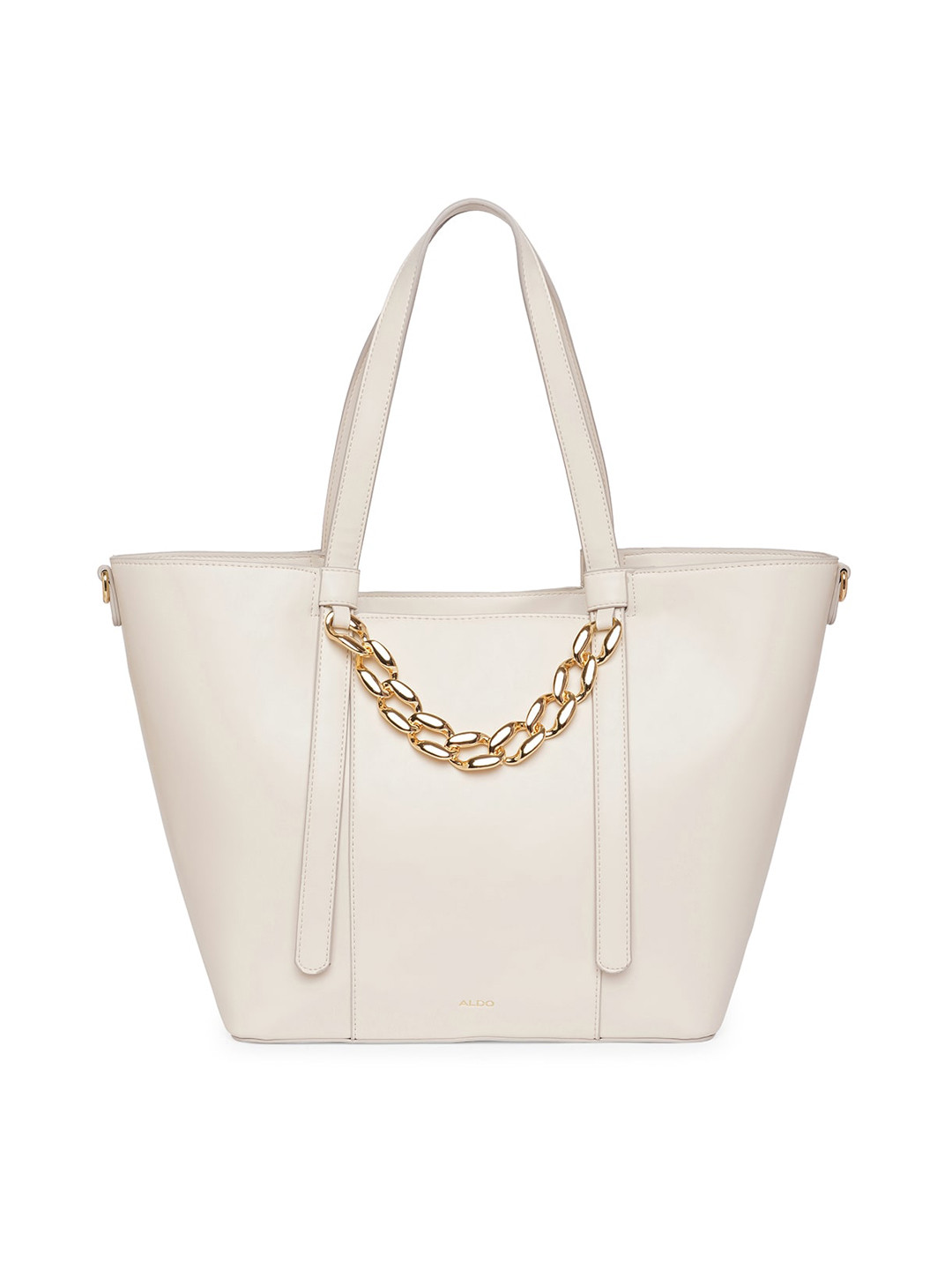 

ALDO Textured Oversized Structured Tote Bag, Beige