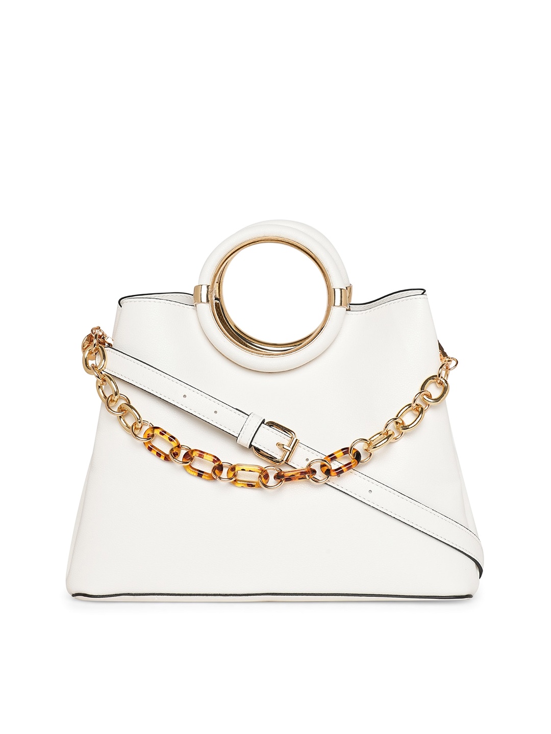 

ALDO Textured Structured Handheld Bag, Beige
