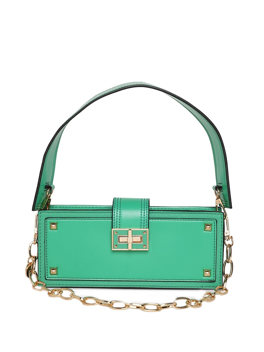 

ALDO Textured Structured Handheld Bag, Green