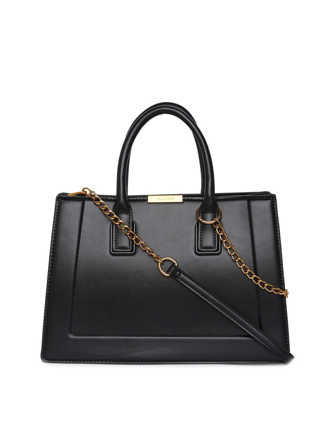 

ALDO Structured Handheld Bag, Black