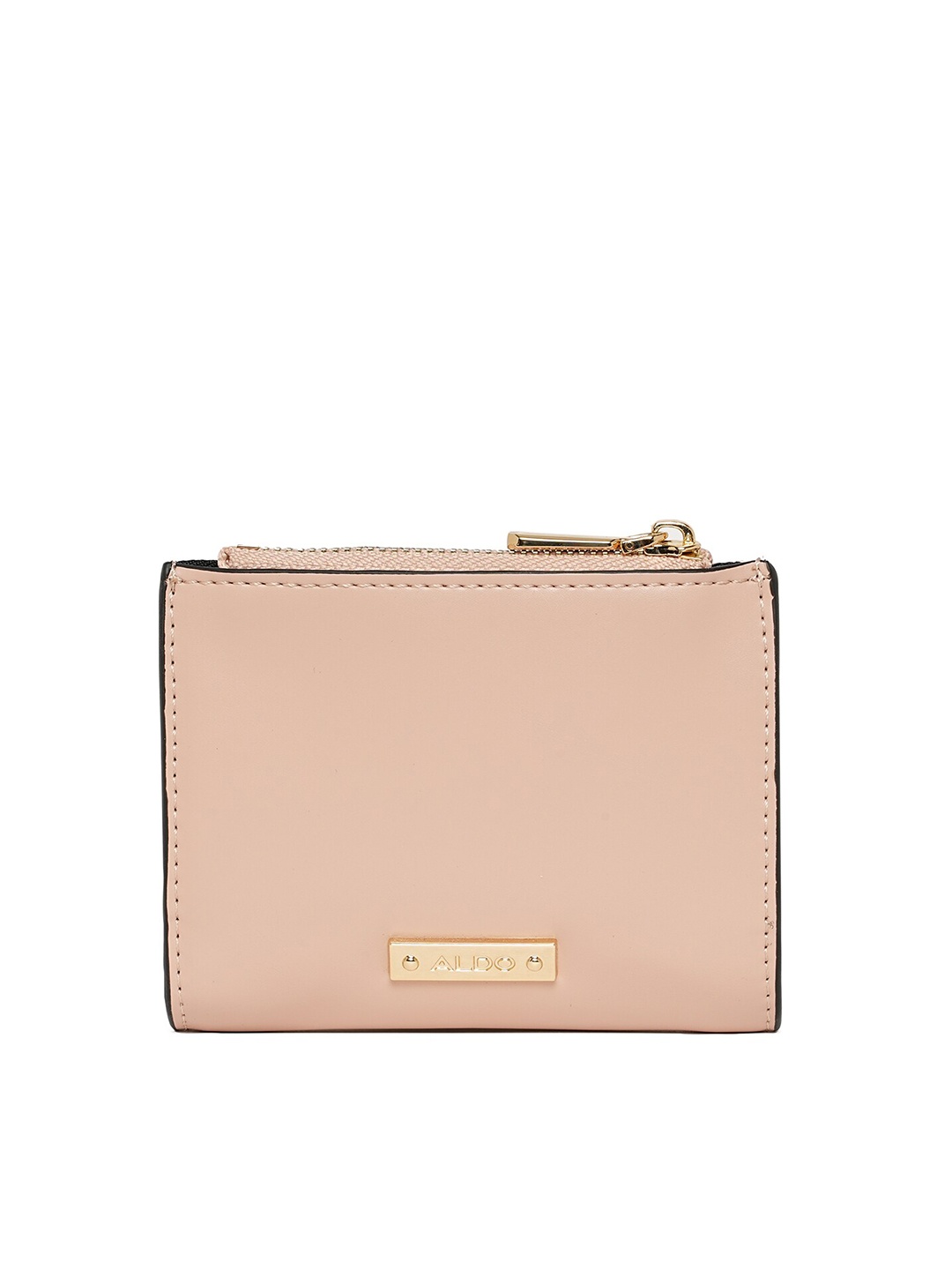 

ALDO Women Zip Around Wallet, Beige