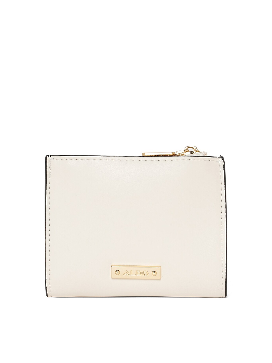 

ALDO Women Two Fold Wallet, Beige