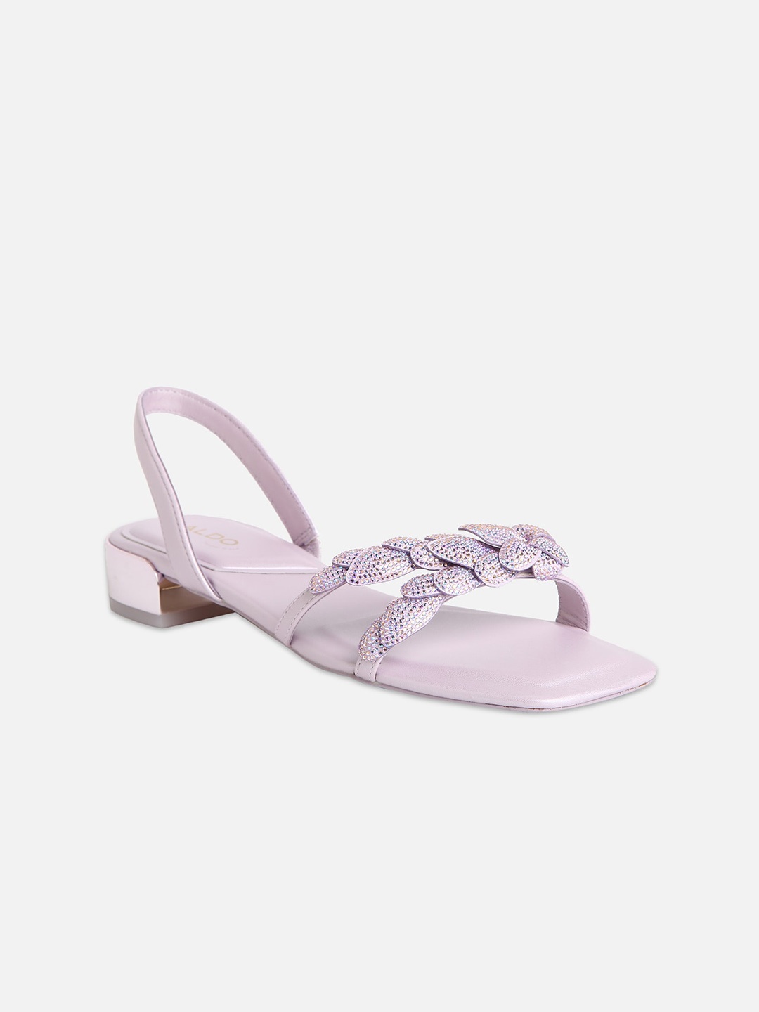 

ALDO Embellished Block Heels, Purple