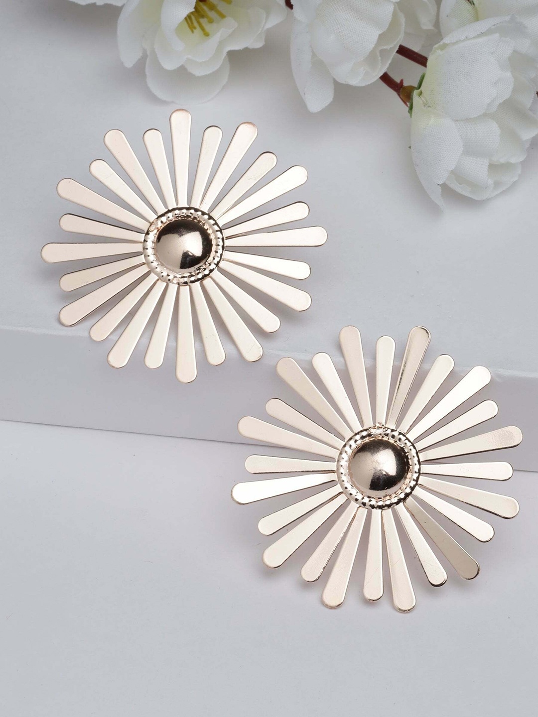 

AVANT-GARDE PARIS Gold-Plated Floral Drop Earrings