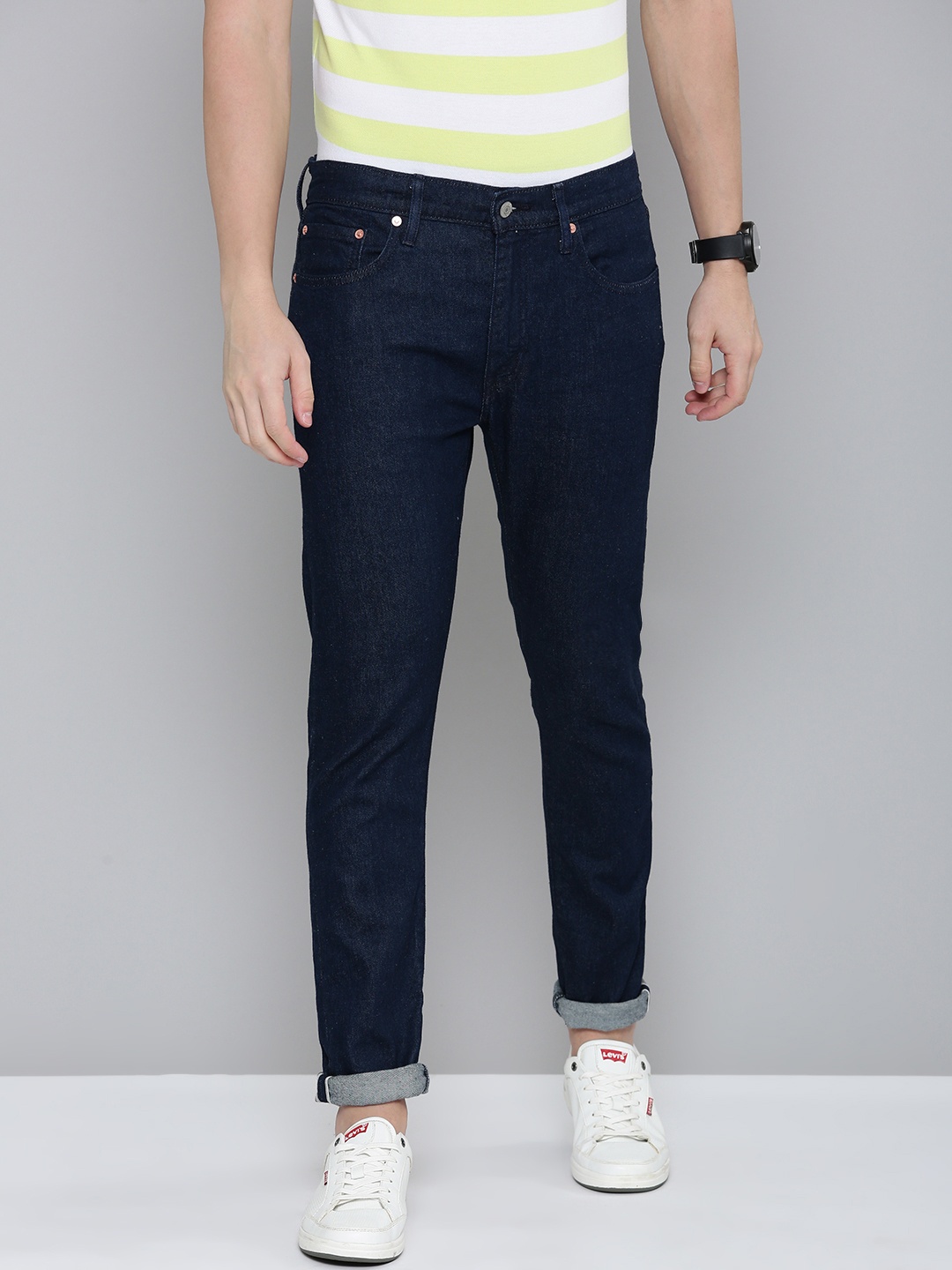 

Levis Men 512 Slim Fit Low-Rise Stretchable Jeans, Blue