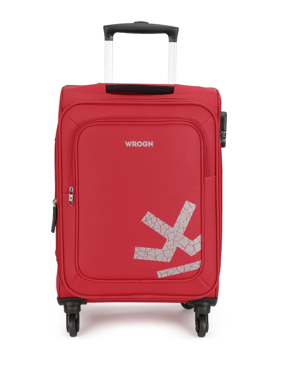 

WROGN Cabin Check-in Suitcase Trolley 55 cm, Red