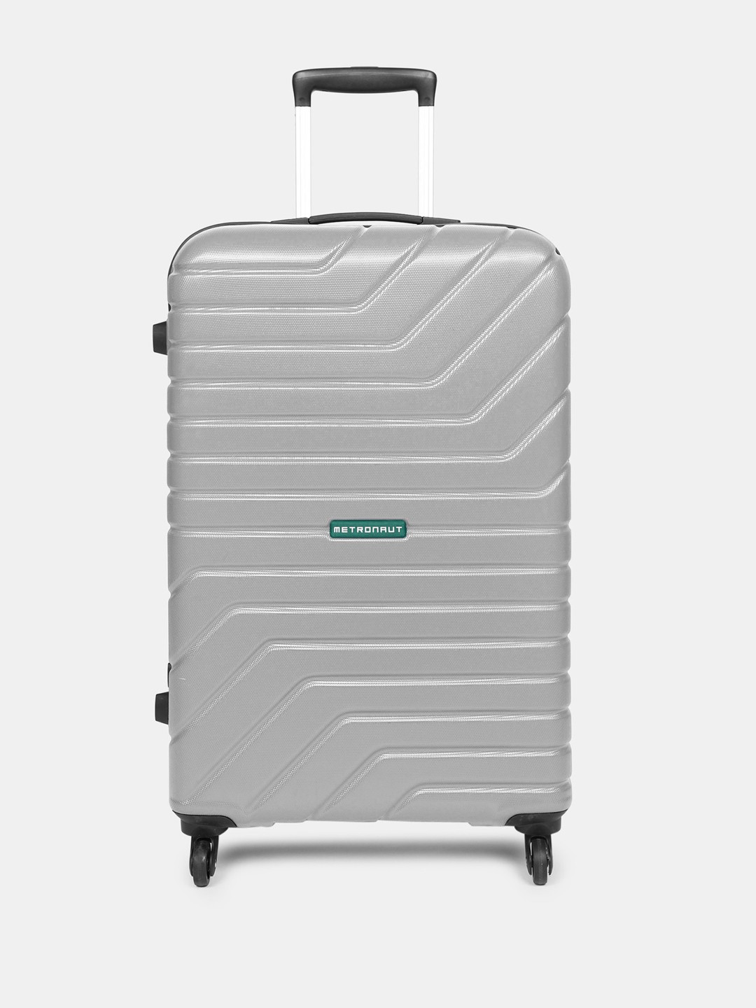 

Metronaut Textured Medium Check-in Suitcase Trolley, Grey