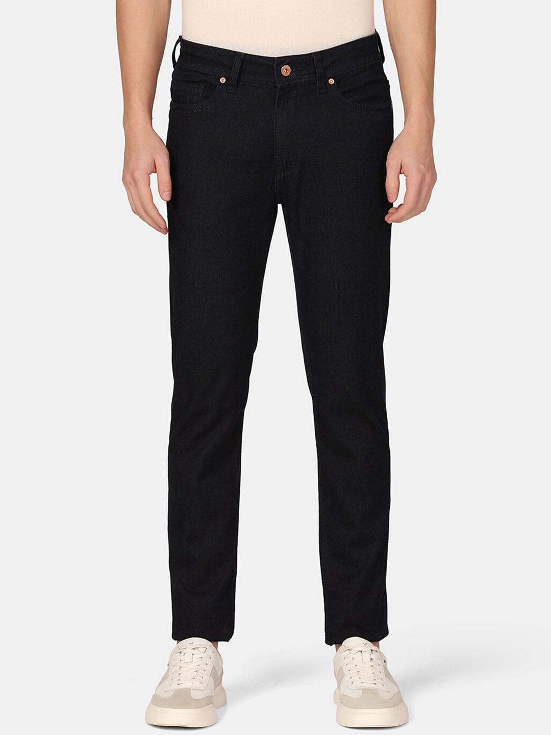 

Blackberrys Men Buff Fit Slim Fit Low-Rise Stretchable Jeans, Blue