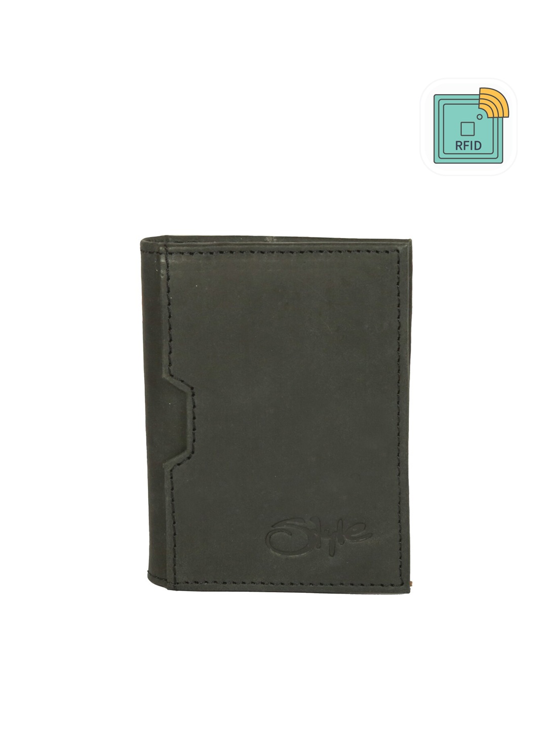 

Style Shoes Leather Stylish Credit Card Holder, Black