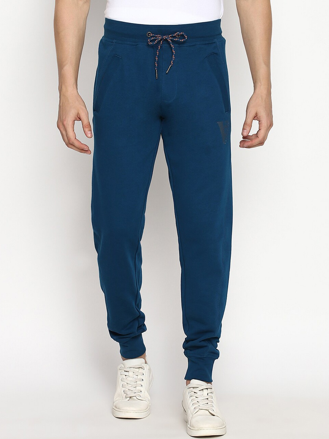 

Van Heusen Men Relaxed Fit Ultra Soft Joggers, Blue