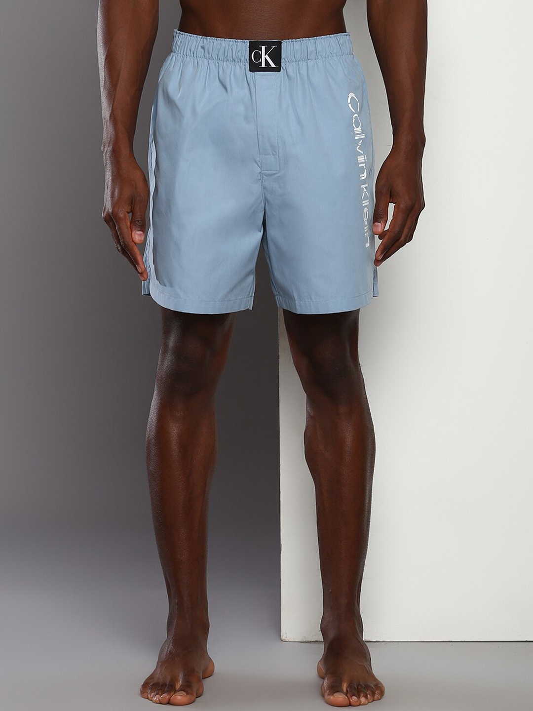 

Calvin Klein Underwear Men Printed Pure Cotton Boxer CKUSS0028HO, Blue