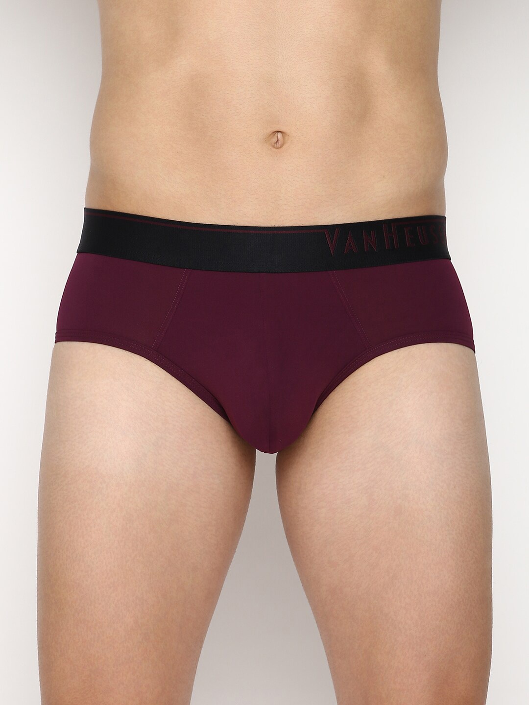 

Van Heusen Men 4 Way Stretch Body Defining Fit Briefs, Purple