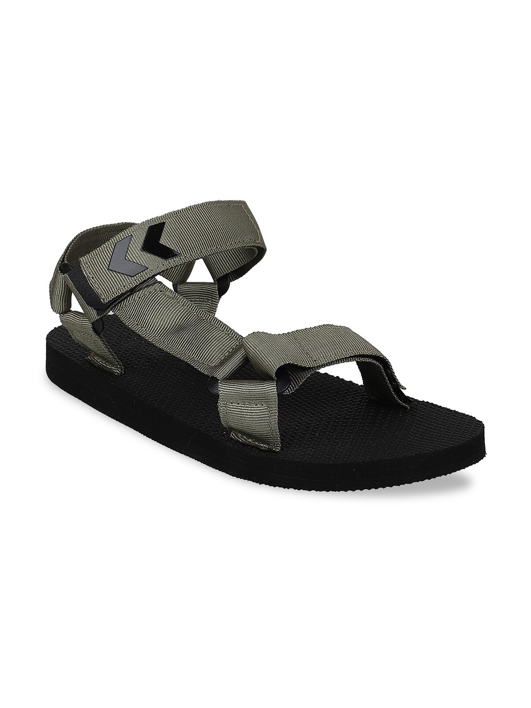 

hummel Women Velcro Closure Sports Sandals, Green