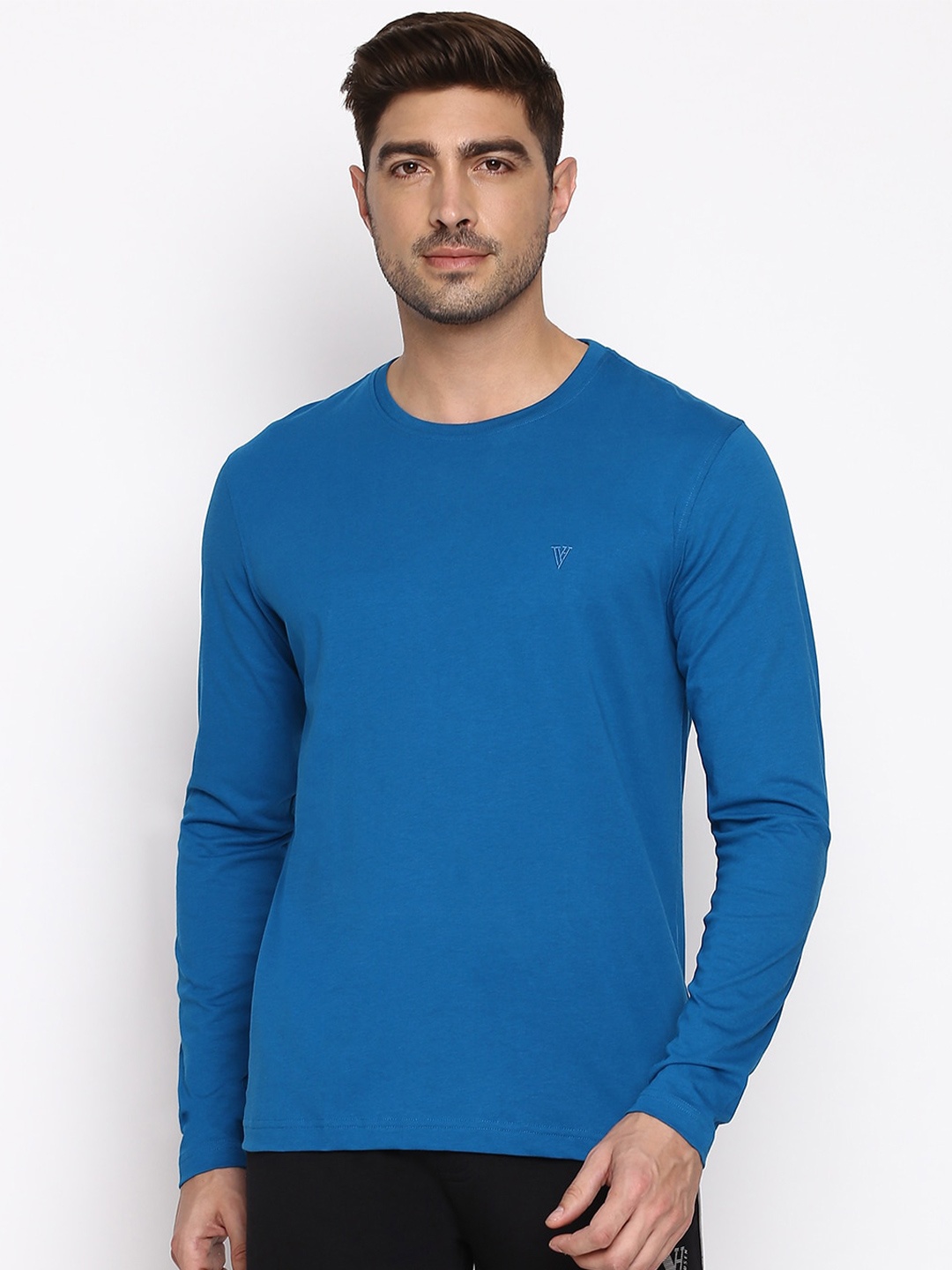 

Van Heusen Anti Bacterial Smart Tech Slim Fit T-shirt, Blue