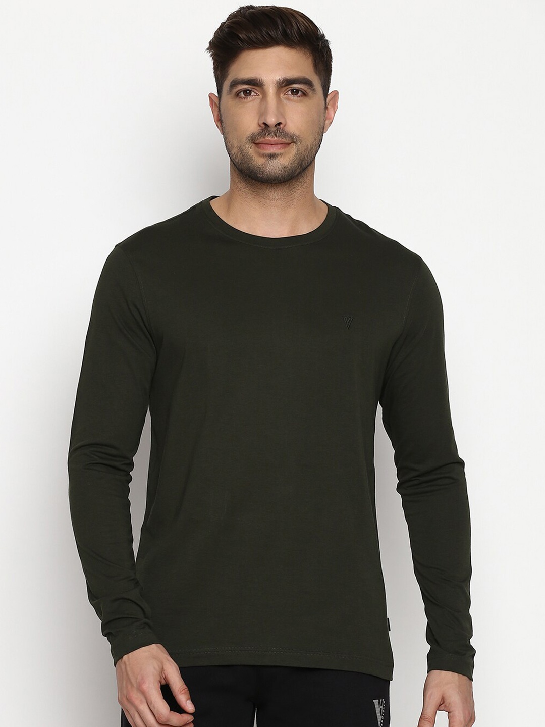 

Van Heusen Anti Bacterial Smart Tech T-Shirt, Olive