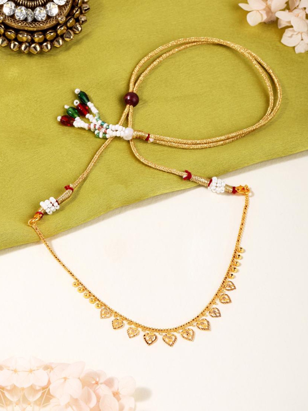 

CANDERE A KALYAN JEWELLERS COMPANY 18KT BIS Hallmark Gold Necklace - 3 g