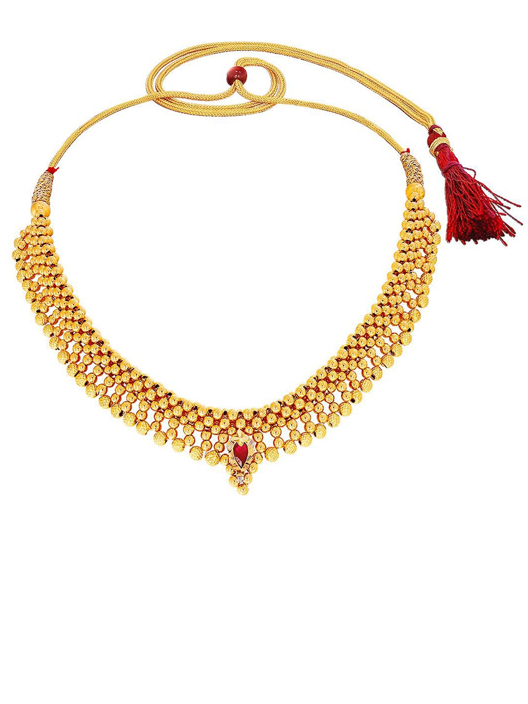 

CANDERE A KALYAN JEWELLERS COMPANY Gold-Plated 22kt Choker Necklace