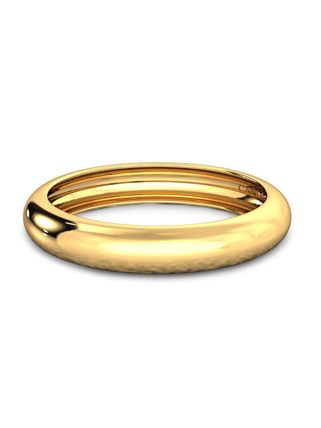 

CANDERE A KALYAN JEWELLERS COMPANY 18KT BIS Hallmark Gold Ring- 1.21 gm