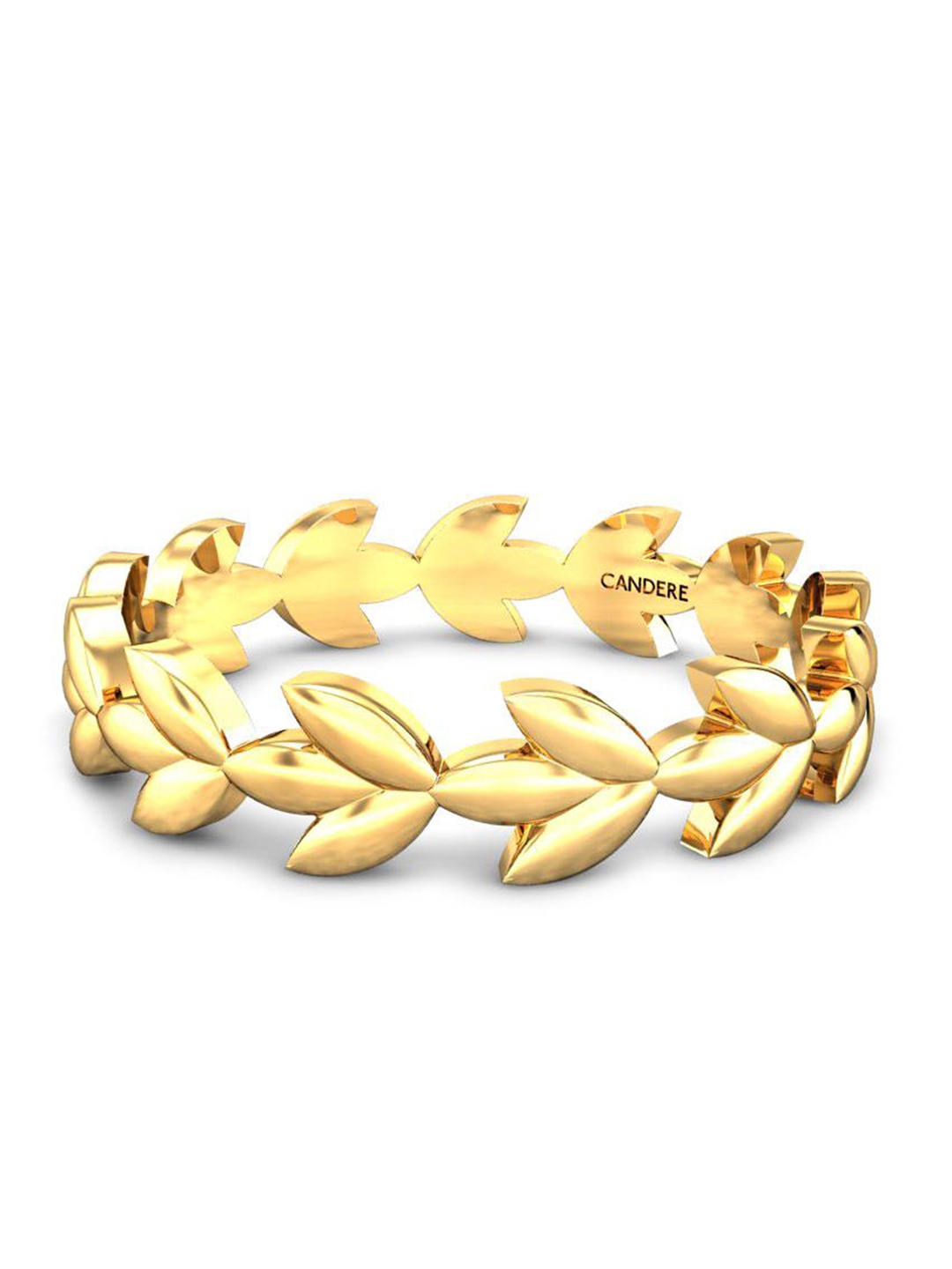 

CANDERE A KALYAN JEWELLERS COMPANY 22KT 916 Gold Finger Ring 2.46 gm