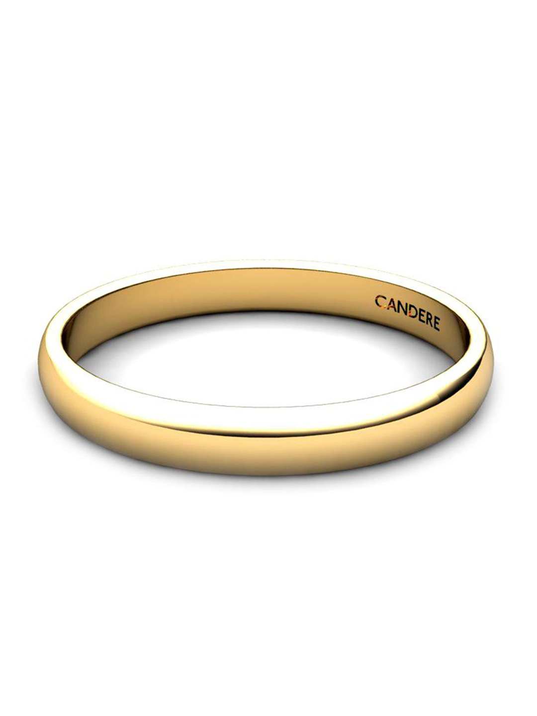 

CANDERE A KALYAN JEWELLERS COMPANY 18KT BIS Hallmark Gold Ring-2.86 g